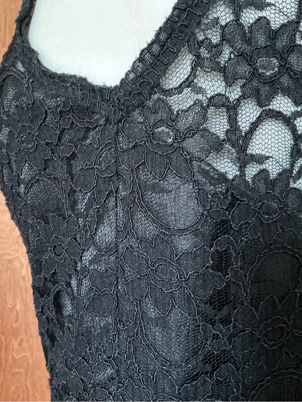 Morilee by Madeline Gardner Long Formal Gown Dress Size 12 Black Elegant Luxury - Picture 14 of 16